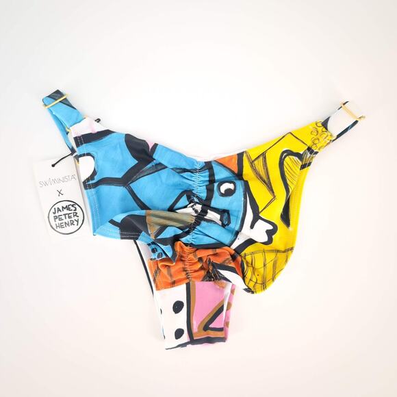 Swiminista x James Peter Henry Sydney Opera House Print Wise Bottom Size XS NWT - Picture 6 of 16